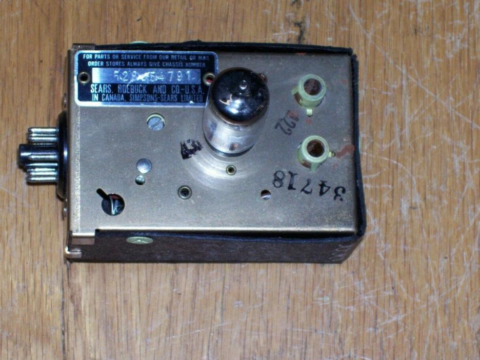 VINTAGE SEARS MULTIPLEX ADAPTER TUBE TYPE. {12AU7} TUBE