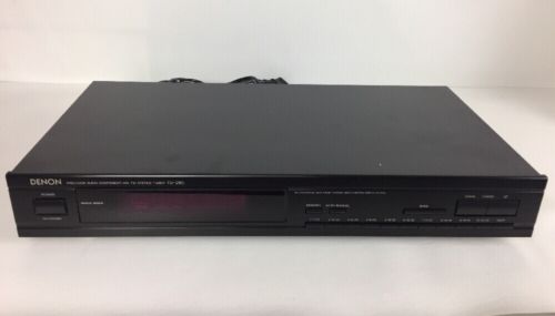 Denon TU-280 Vintage Digital Hi Fi Audio Tuner AM/FM Stereo Radio Made in JAPAN