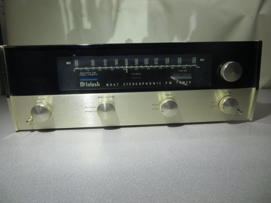 MCINTOSH MR 67 Stereo Tuner in Excellent Condition