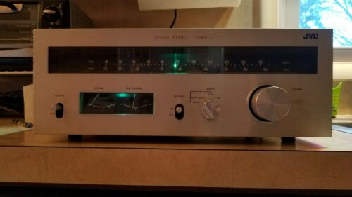 vintage 1975 JVC stereo tuner JT - v31 tested