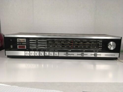 Retro Grundig RTV 500 AM/FM Stereo Receiver 1970’s Solid State Germany