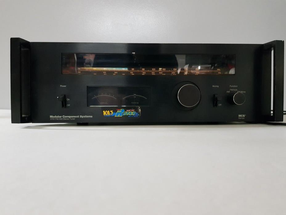 Modular Component Systems Mcs 3701 Am Fm Stereo Tuner