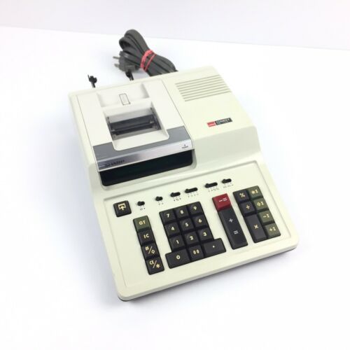 Vintage Sharp Compet CS-1165 Desk Calculator Adding Machine - Works Great!