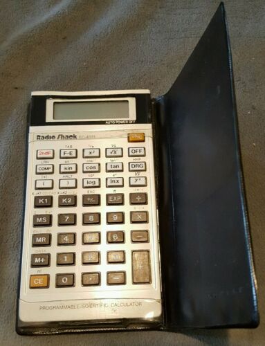Radio Shack EC-4021 Programmable Scientific Calculator Vintage