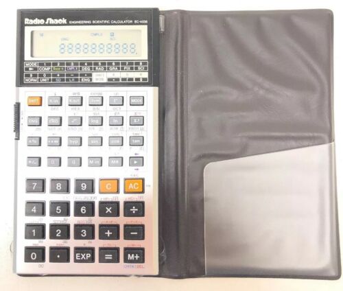 Radio Shack EC 4035 Engineering Scientific Calculator w/ Cover ~WORKS GREAT