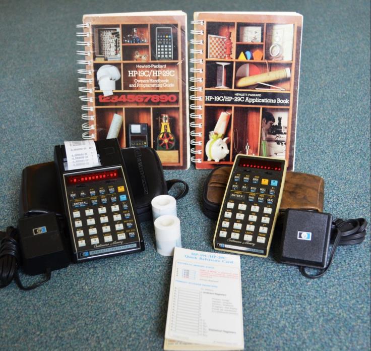 Hewlett-Packard HP 19C/29C Combo Programmable Calculator FW, 90DW