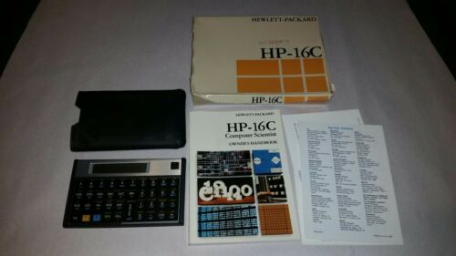 HP 16C Computer Scientist Calculator, Excellent Condition Self Test Good