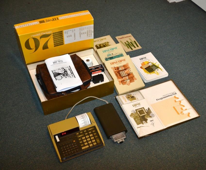 Hewlett-Packard HP 97S I/O Programmable Calculator in Box, FW, Excellent, 90-DW