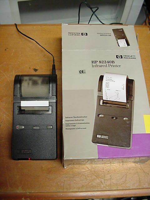 Vintage HP INFARED Thermal Printer for HP Calculators HP82240B