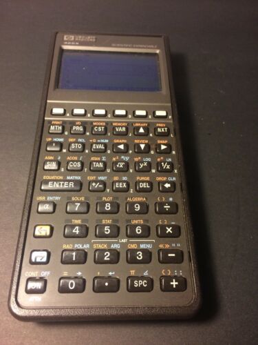 Hewlett Packard HP 48SX Scientific Calculator