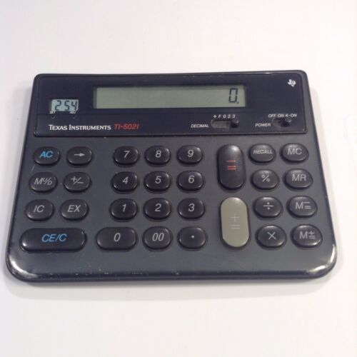 Vintage Texas Instruments TI-5021 Calculator