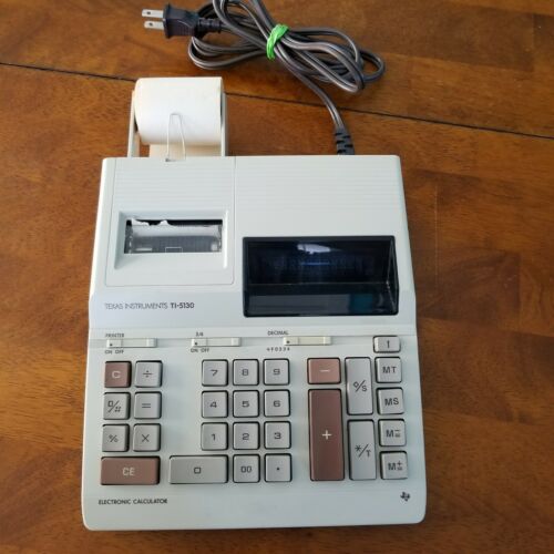 Texas instrument TI-5130 Calculator Tested And Works