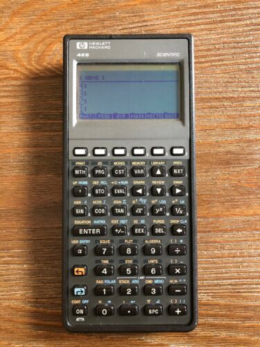HP48S Scientific Calculator With Quick Reference Guide