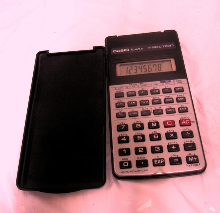 vintage Casio fx-82LB scientific calculator