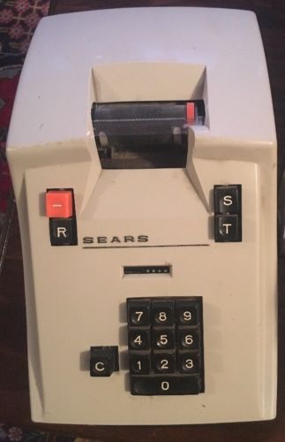 Vintage Sears Adding Machine Japan