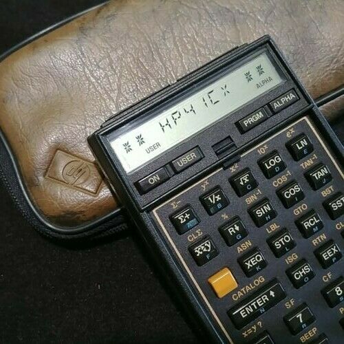 Vintage HP 41CX Scientific Calculator