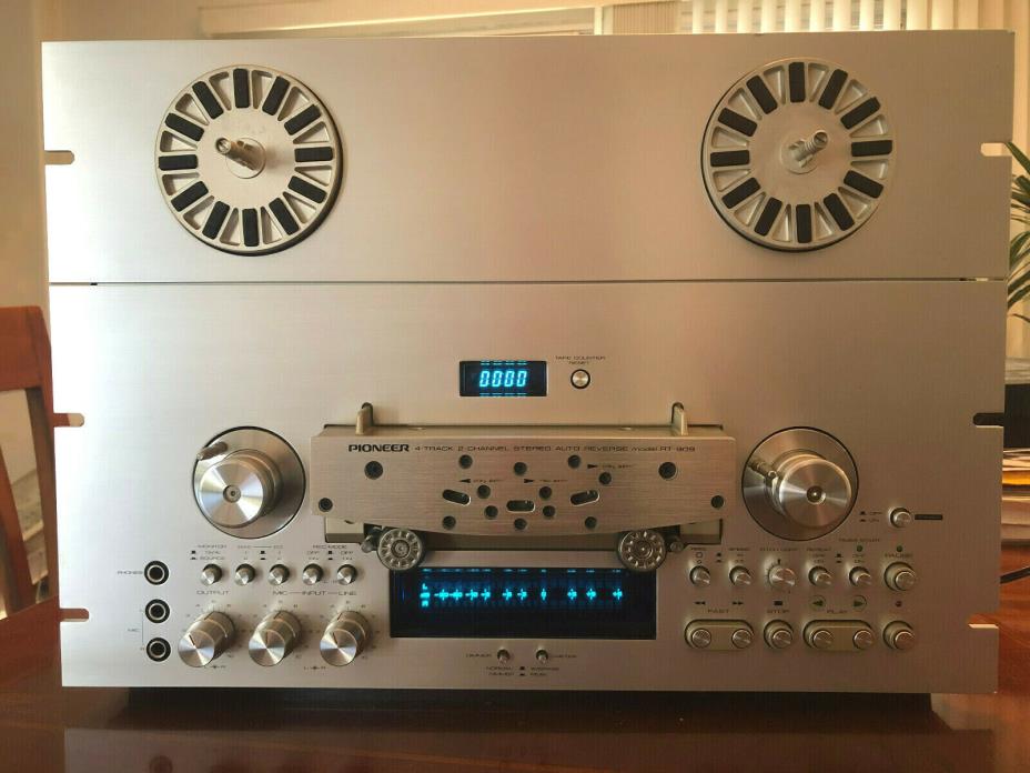 Pioneer RT-909 (3-motor) Reel To Reel Tape Recorder (1979-84)