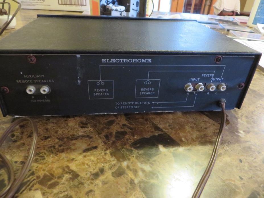 Electrohome  200003 Reverb Amp Working condition