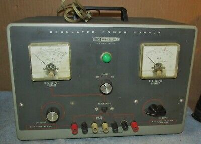 Vintage HEATHKIT IP 32 Tube Regulated Power Supply J0907