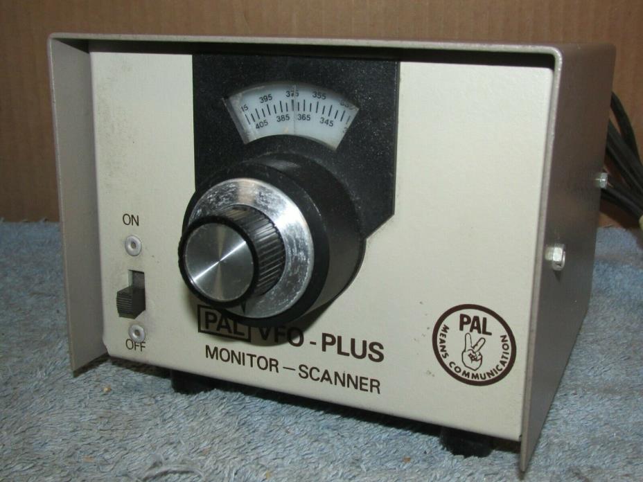Vintage PAL VFO-PLUS Monitor Scanner Ham/CB Radio/Electronics J0920