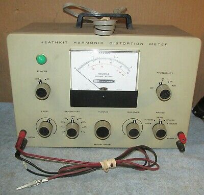 Vintage HEATHKIT IM-58 Tube Harmonic Distortion Meter J0905