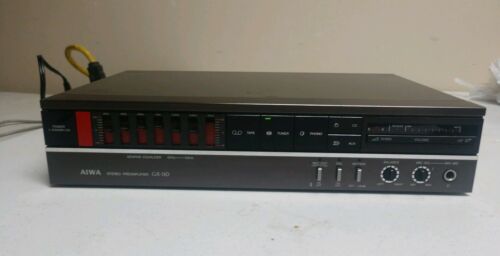 AIWA GX-110 Stereo Preamplifier 1984 with box.