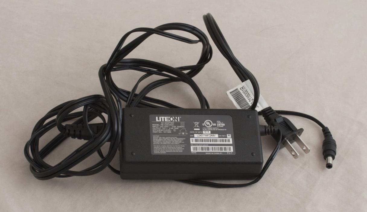 Liteon 12V 2A 24W High Quality AC Adapter [standard 2.1x5.5mm plug] for LEDs
