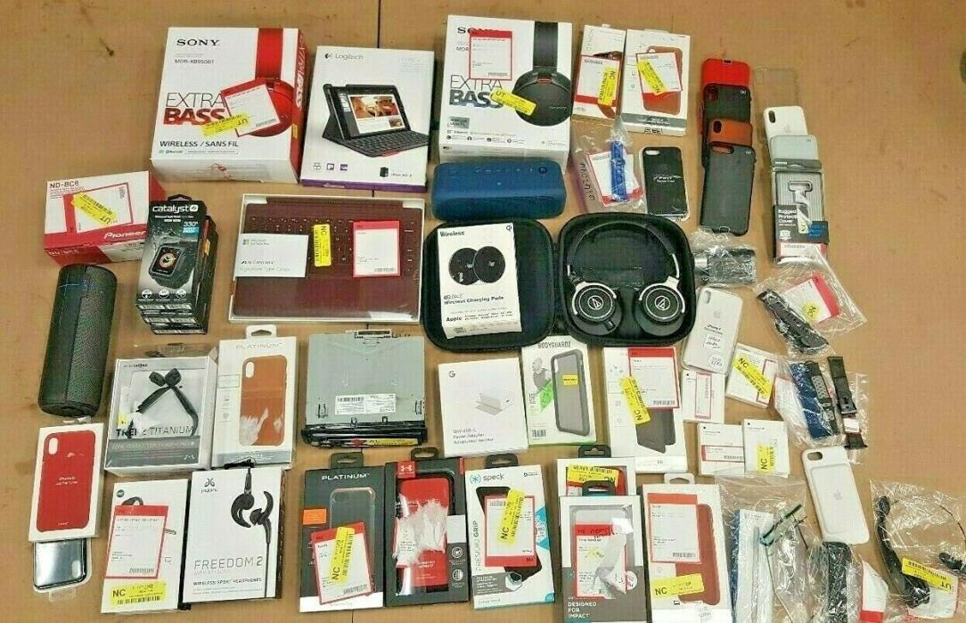 LOT of Mixed Electronics Customer Returns/Not Tested As-IS Apple Sony Microsoft