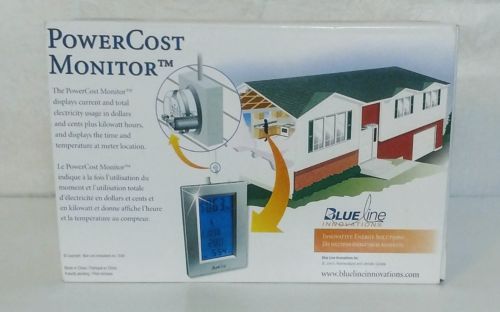 Blue Line  Power Cost Monitor NIB 