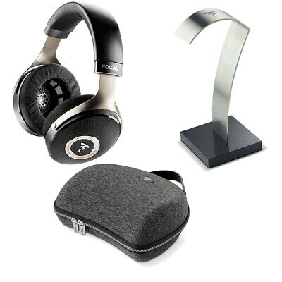 Focal Elear Headphones, Focal Headphone Stand & Rigid Carry Case
