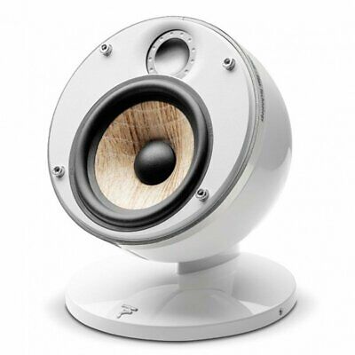 Focal Dome Flax 2-Way Compact Sealed Satellite Speaker (White) - Used Very Good