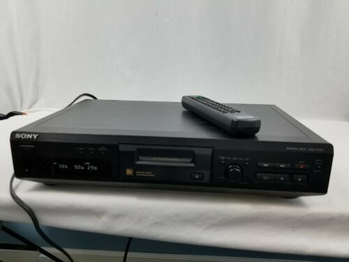 SONY MiniDisk Deck Model MDS-JE330 with REMOTE