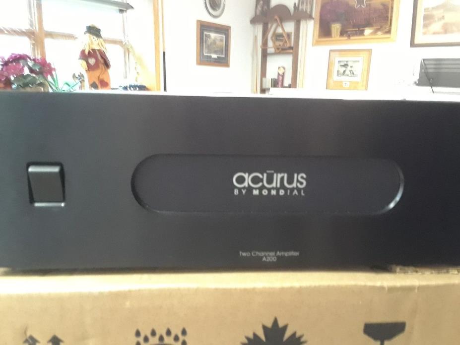 Acurus A200 Mondial 200x2 Power Amplifier Made USA
