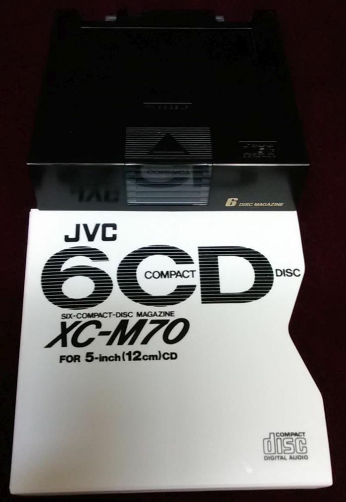 JVC XC-M70 Six-Compact-Disc-Magazine with Case for 5-Inch (12cm) Standard CDs *
