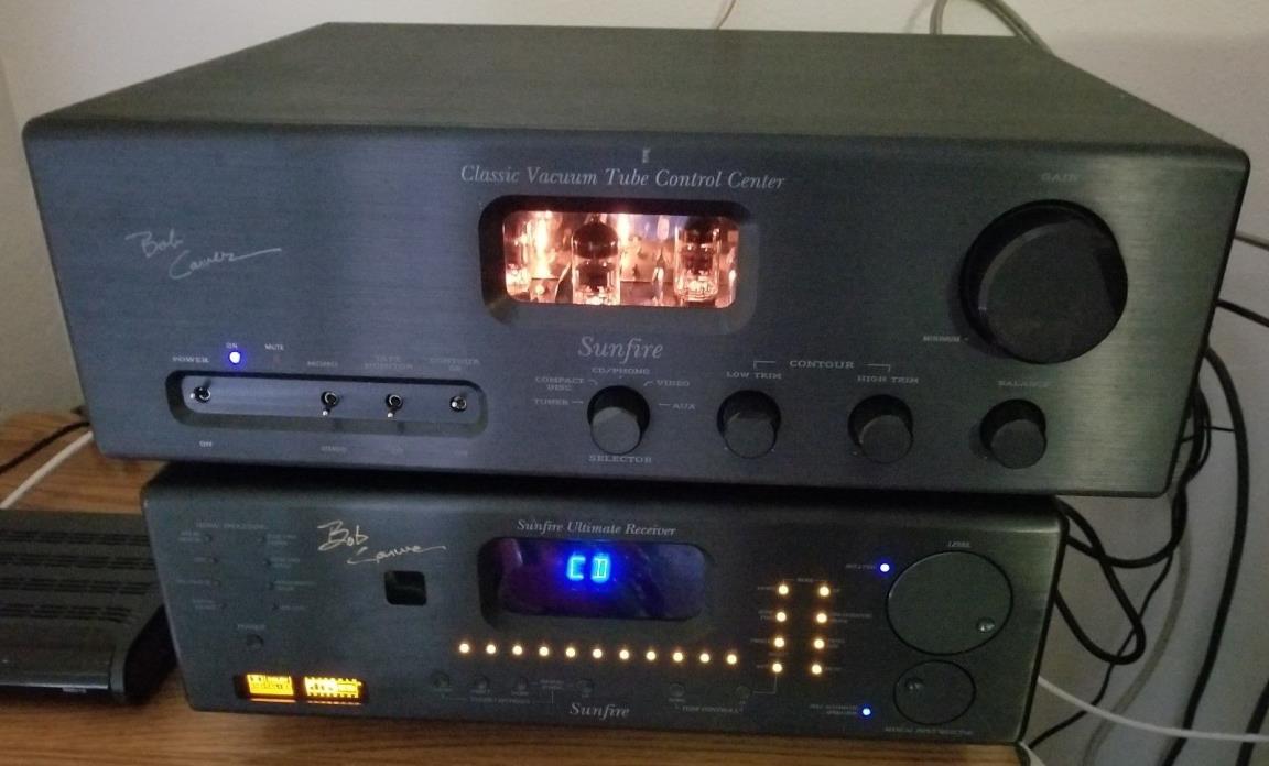 Sunfire Classic Vacuum Tube Control Center Pre-Amp by Carver NO Phono or Remote