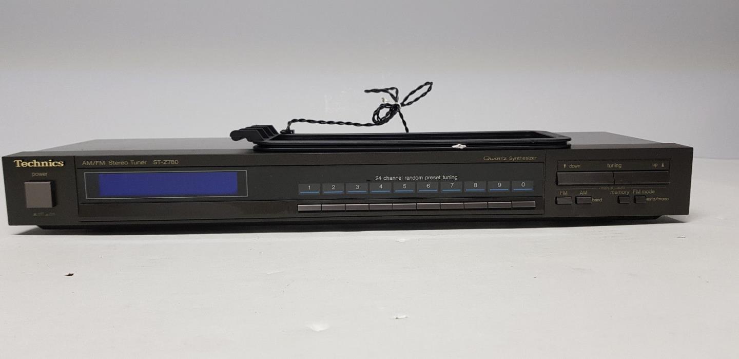 Vintage Technics ST-Z780 AM FM Stereo Tuner 24 Channel Preset Radio System