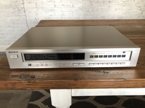 Sony 1981 ST-J75 Stereo Tuner Made in Japan