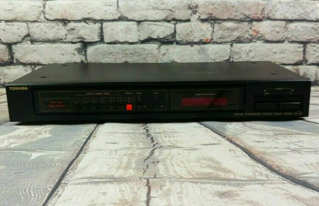 Vintage Toshiba ST-S12 Digital Synthesizer Stereo Tuner