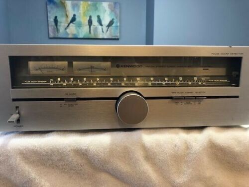 Vintage KENWOOD KT-615 AM FM STEREO TUNER KT-615, 4 Gang, Top Audiophile Quality