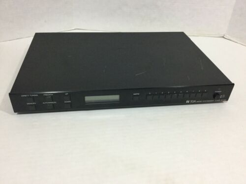 TOA AM/FM Synthesizer Tuner DT-930 Japan Made Unit Only UNTESTED