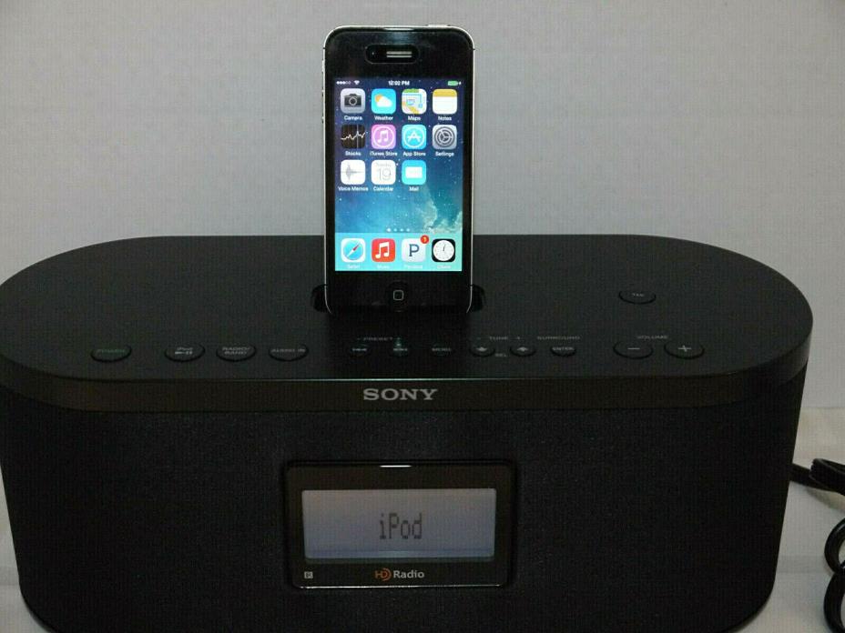 Tested SONY HD FM-AM Digital Radio / iPod Dock XDR-S10HDiP + FREE iPhone 4