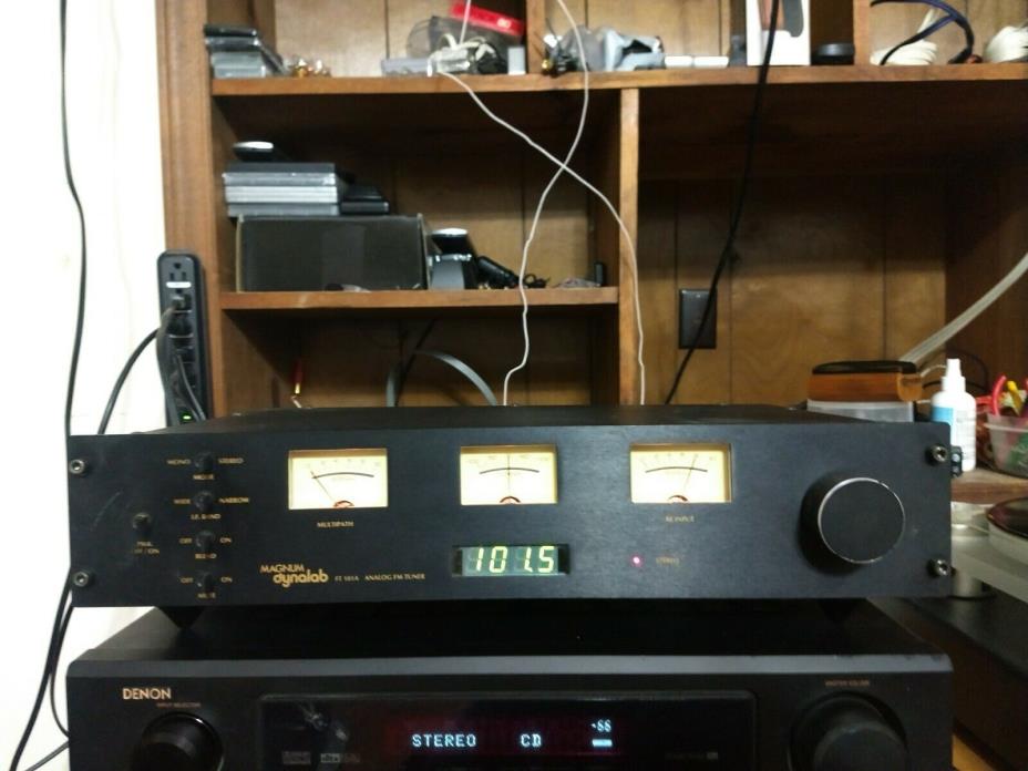 MAGNUM DYNALAB FT-101A ANALOG FM TUNER ~FULLY TESTED ~ WORKS PERFECTLY