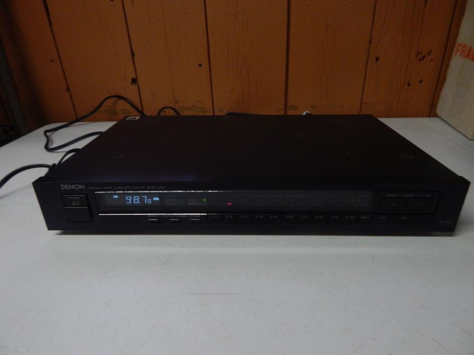 Vintage Denon TU- 600 AM/FM Stereo Tuner