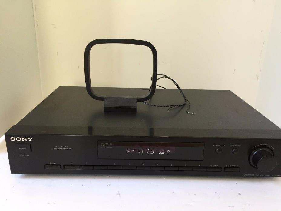 Sony Stereo FM AM Tuner ST-JX411