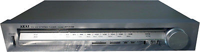 Vintage AKAI FM AM STEREO TUNER, Model: AT-K02, Made in Japan