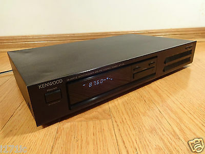 Kenwood KT-58 FM/AM Radio Quartz Stereo Tuner 1990 Made in Japan