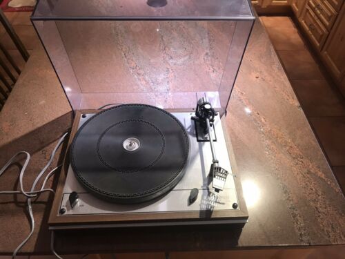 THORENS TD-165 TD165 Turntable with Shure M75 All Original & Working Condition