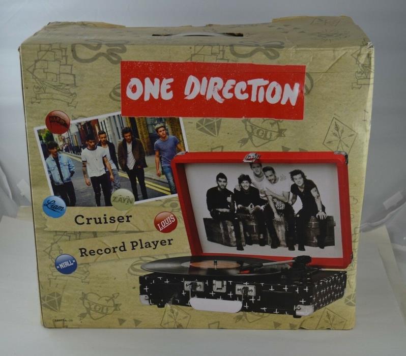 Crosley Cruiser Vintage 3-Speed Suitcase Turntable [One Direction]