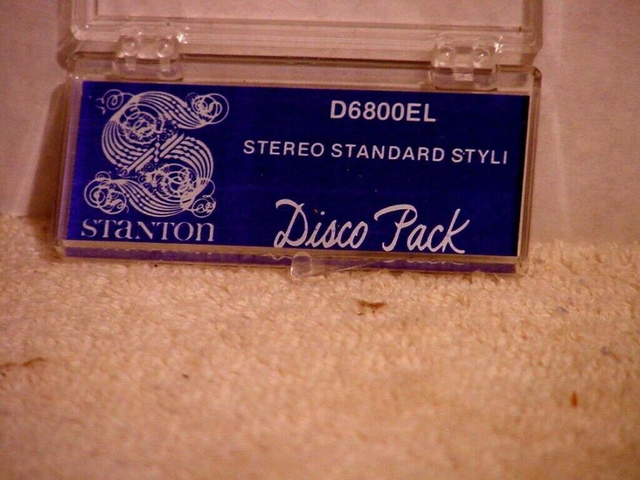 1 Original STANTON D6800EL Stylus replacement NEW, known for durability & sound!