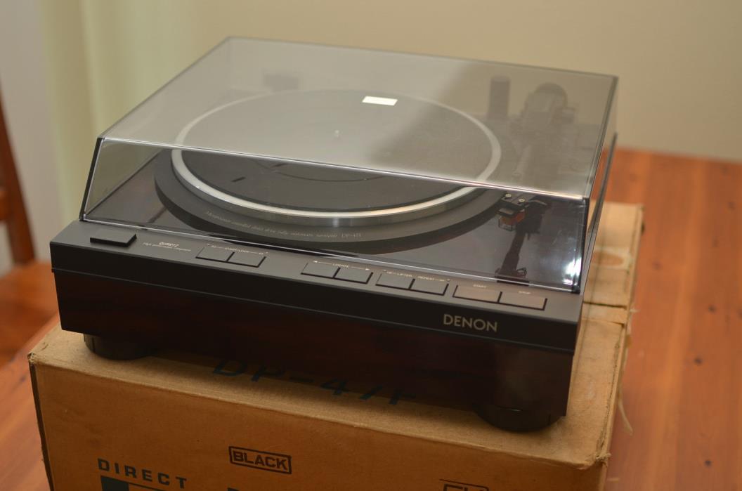 Denon DP-47F Automatic Turntable w/ AT-130e Cartridge